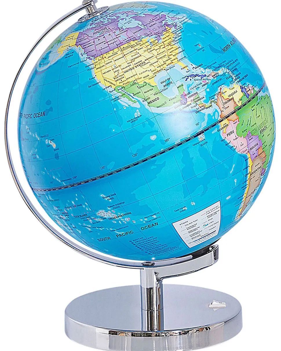 Globo Decorativo Com Led Azul 30 Cm Stanley