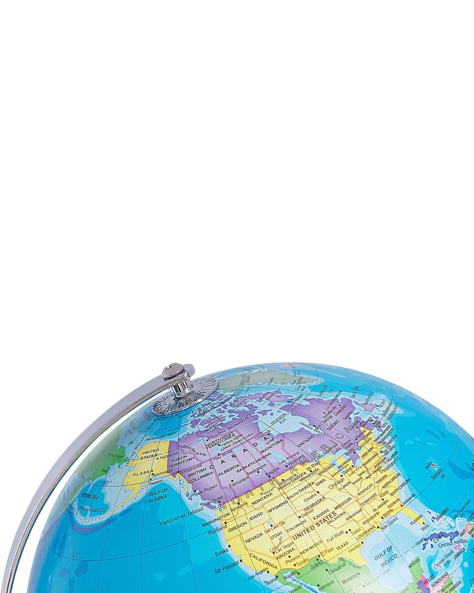 Globo Decorativo Com Led Azul 30 Cm Stanley