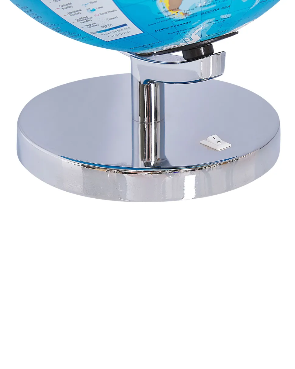 Globo Decorativo Com Led Azul 30 Cm Stanley