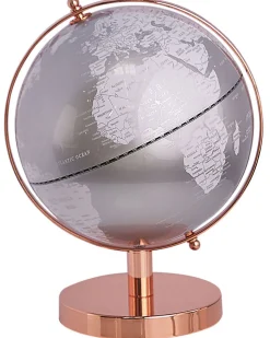 Globo Decorativo Prateado 28 Cm Cabot