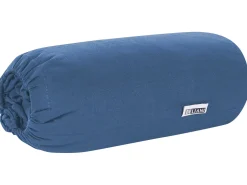 Lencol-Capa Em Algodao Azul Marinho 200 X 200 Cm Janbu