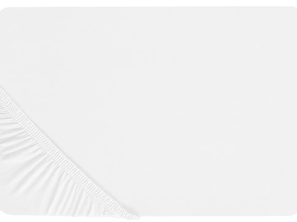 Lencol-Capa Em Algodao Branco 90 X 200 Cm Janbu