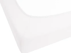 Lencol-Capa Em Algodao Branco 90 X 200 Cm Janbu