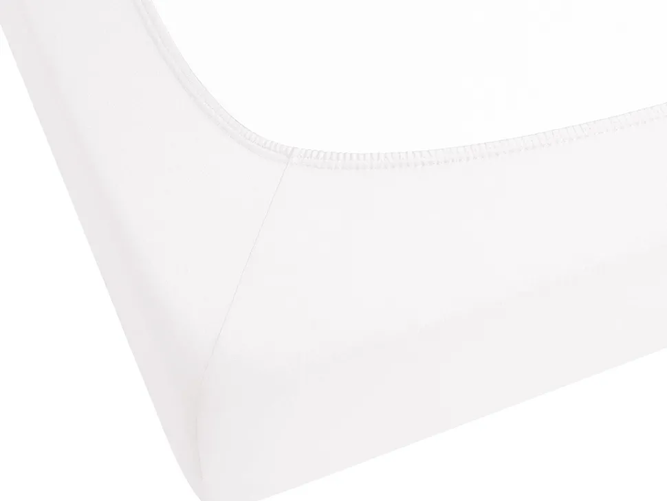 Lencol-Capa Em Algodao Branco 90 X 200 Cm Janbu