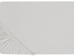 Lencol-Capa Em Algodao Cinzento Claro 90 X 200 Cm Janbu