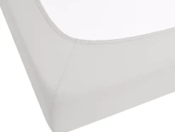 Lencol-Capa Em Algodao Cinzento Claro 90 X 200 Cm Janbu