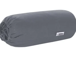 Lencol-Capa Em Algodao Cinzento Escuro 90 X 200 Cm Janbu