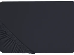 Lencol-Capa Em Algodao Preto 200 X 200 Cm Janbu