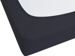 Lencol-Capa Em Algodao Preto 90 X 200 Cm Janbu