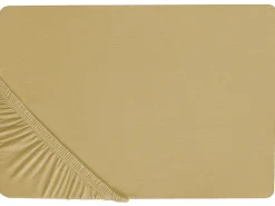 Lencol-Capa Em Algodao Verde Azeitona 90 X 200 Cm Janbu