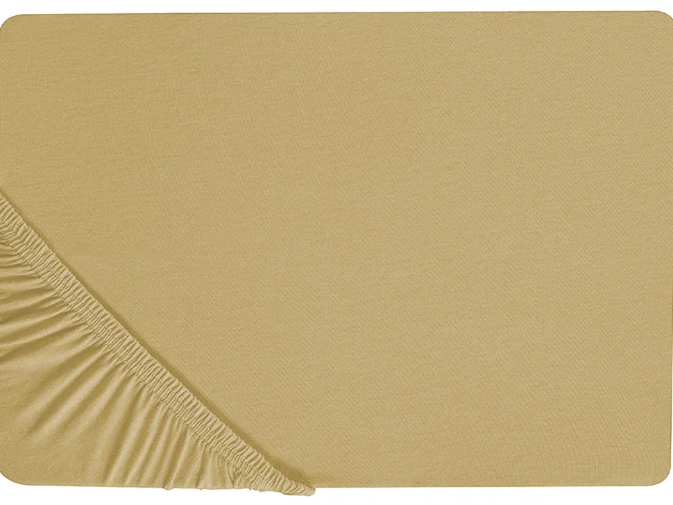 Lencol-Capa Em Algodao Verde Azeitona 90 X 200 Cm Janbu