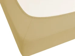 Lencol-Capa Em Algodao Verde Azeitona 90 X 200 Cm Janbu