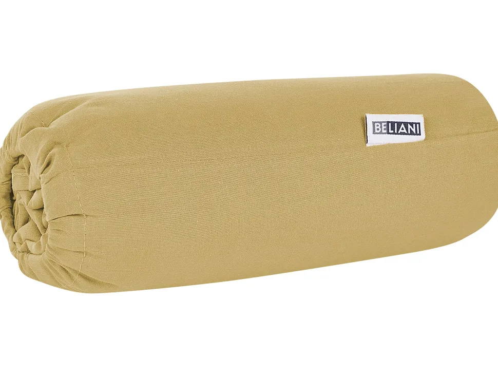 Lencol-Capa Em Algodao Verde Azeitona 90 X 200 Cm Janbu