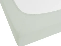 Lencol-Capa Em Algodao Verde Claro 200 X 200 Cm Janbu
