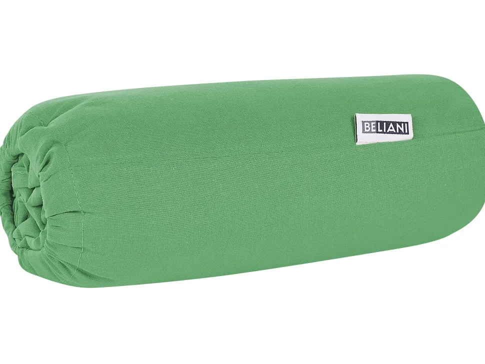 Lencol-Capa Em Algodao Verde 90 X 200 Cm Janbu