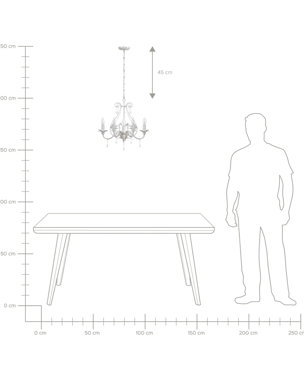 Lustre Branco Taltson