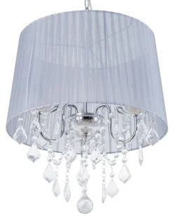 Lustre Cinzento Claro Evans