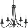 Lustre Em Metal Preto Dabus