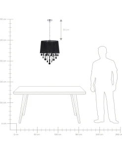 Lustre Preto Evans
