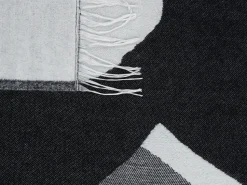 Manta Cinzenta E Preta 130 X 170 Cm Kyakmi