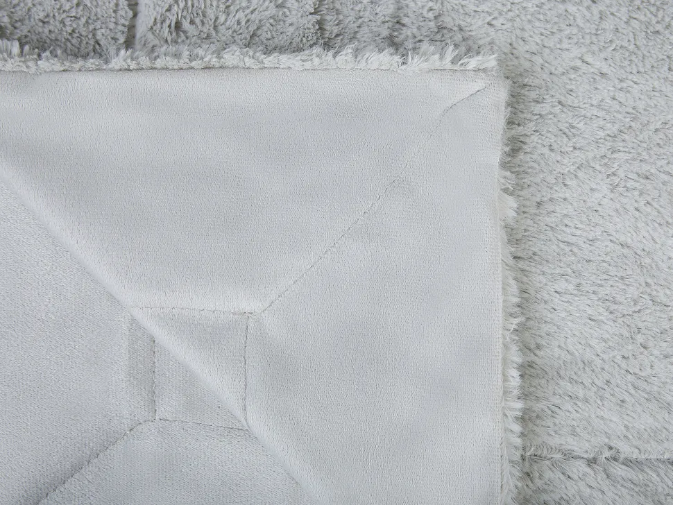 Manta Cinzento Claro 180 X 200 Cm Gelik