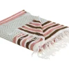 Manta Creme E Rosa 130 X 170 Cm Magar