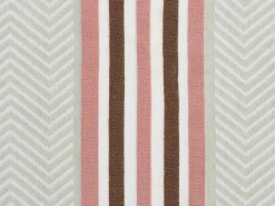 Manta Creme E Rosa 130 X 170 Cm Magar