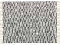 Manta De Algodao Preto E Branco 125 X 150 Cm Chyama