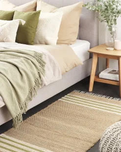 Manta De Algodao Verde 125 X 150 Cm Yarsa