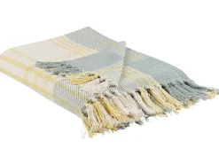 Manta De Algodao Verde E Amarelo 125 X 150 Cm Betali