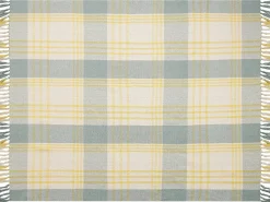 Manta De Algodao Verde E Amarelo 125 X 150 Cm Betali