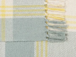 Manta De Algodao Verde E Amarelo 125 X 150 Cm Betali