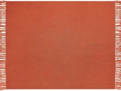 Manta De Algodao Vermelho 125 X 150 Cm Yarsa