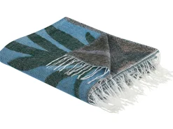 Manta Decorativa Azul 130 X 170 Cm Limgha