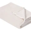 Manta Decorativa Branco Creme 200 X 220 Bayburt