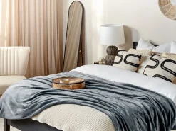 Manta Decorativa Cinzento 200 X 220 Bayburt