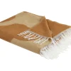 Manta Decorativa Creme 130 X 170 Cm Bangre