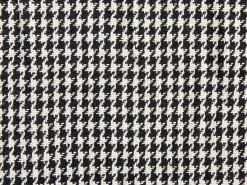 Manta Decorativa Em Algodao Preto E Branco 125 X 150 Cm Damek