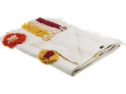 Manta Decorativa Em Algodao Multicolor 130 X 180 Cm Amroha