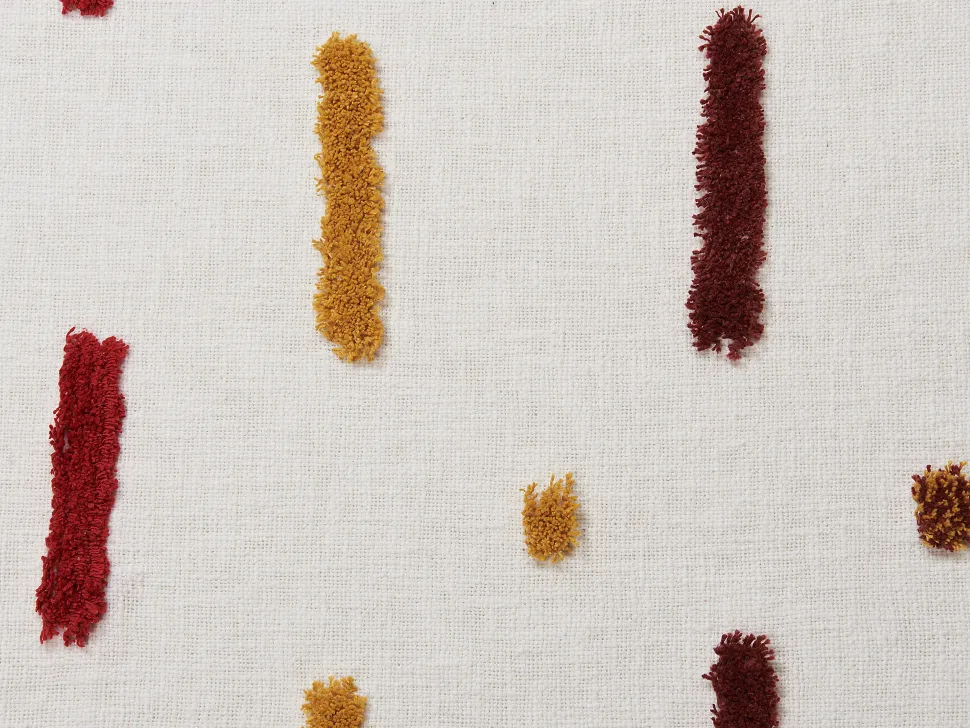 Manta Decorativa Em Algodao Multicolor 130 X 180 Cm Alappuzha