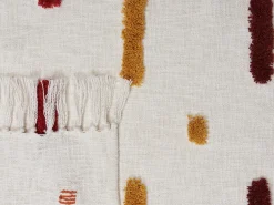 Manta Decorativa Em Algodao Multicolor 130 X 180 Cm Alappuzha