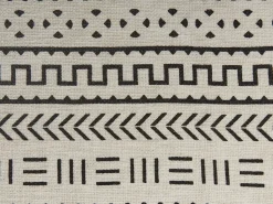 Manta Decorativa Em Algodao Preto E Branco 130 X 180 Cm Panvel