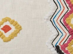 Manta Decorativa Em Algodao Multicolor 130 X 180 Cm Morena