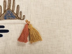 Manta Decorativa Em Algodao Multicolor 130 X 180 Cm Munger