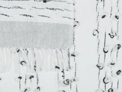 Manta Decorativa Em Cinzento Claro 130 X 150 Cm Yamalak