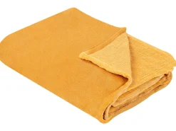 Manta Decorativa Laranja 200 X 220 Cm Bayburt