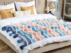 Manta Decorativa Multicolor 130 X 150 Cm Senbuk