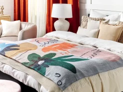 Manta Decorativa Multicolor 130 X 170 Cm Baidi