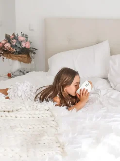 Manta Em Acrilico Branco 200 X 220 Cm Delice