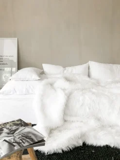 Manta Em Acrilico Branco 200 X 220 Cm Delice